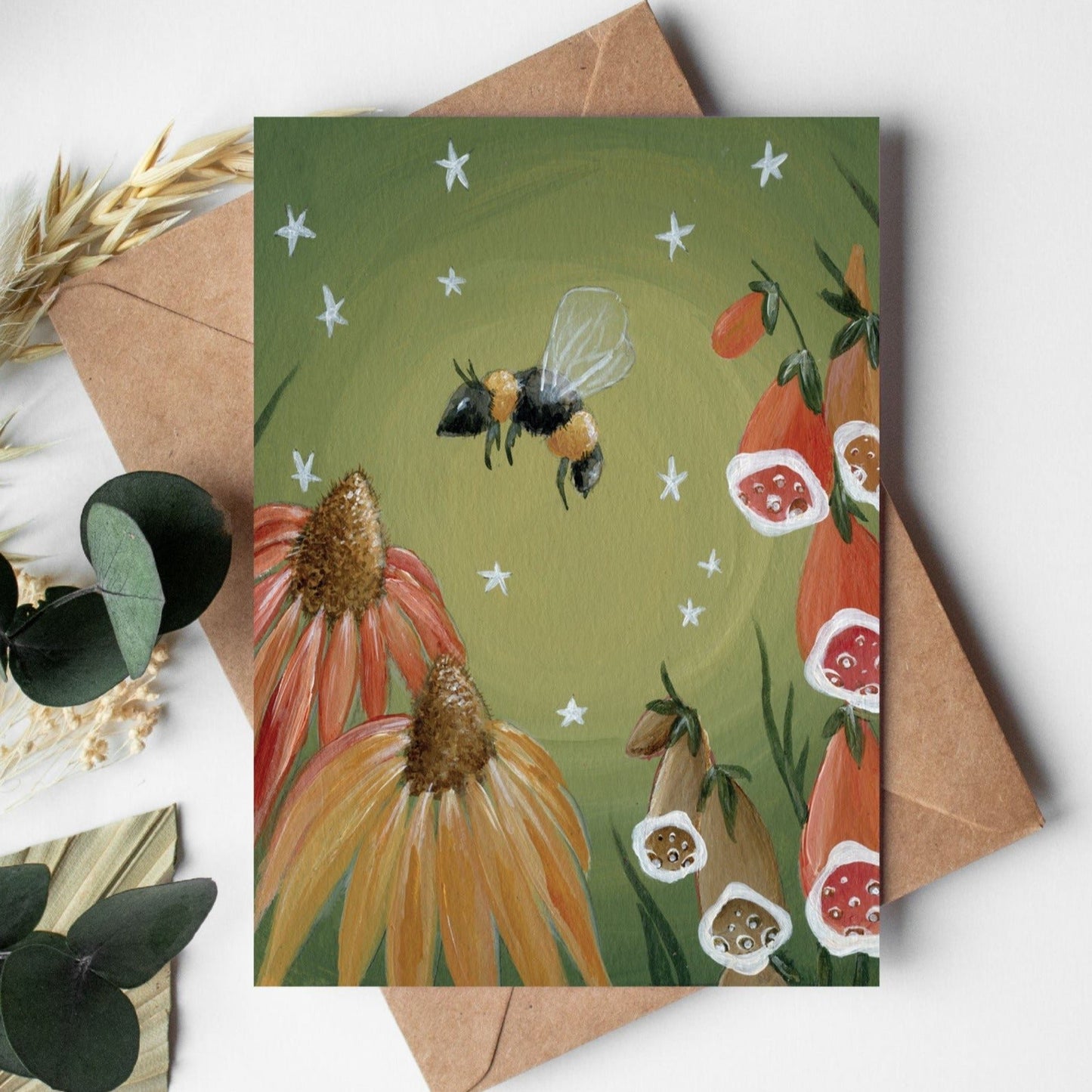 Honey Bee | Woodland Magic Greeting Card