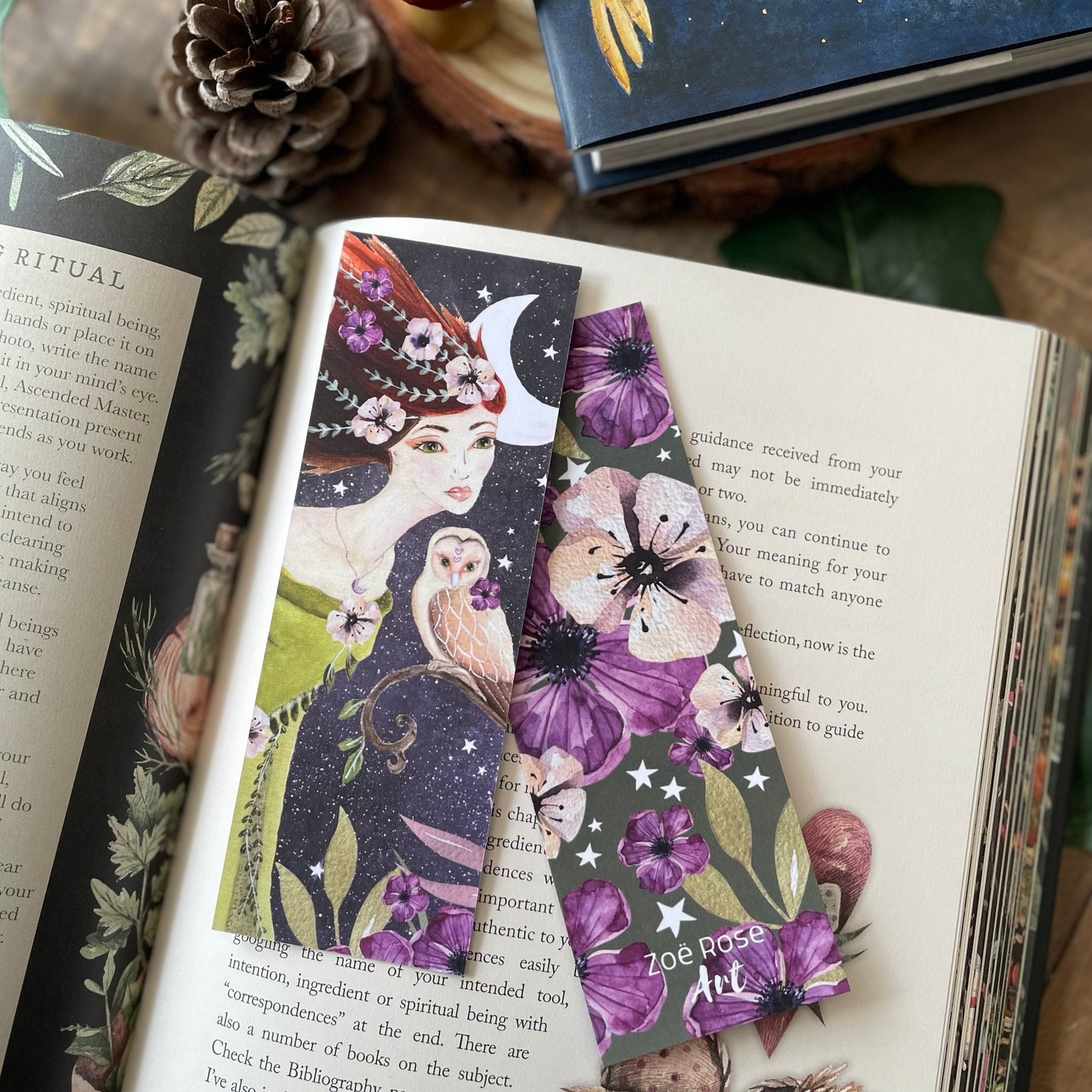 Goddess & The Owl Bookmark