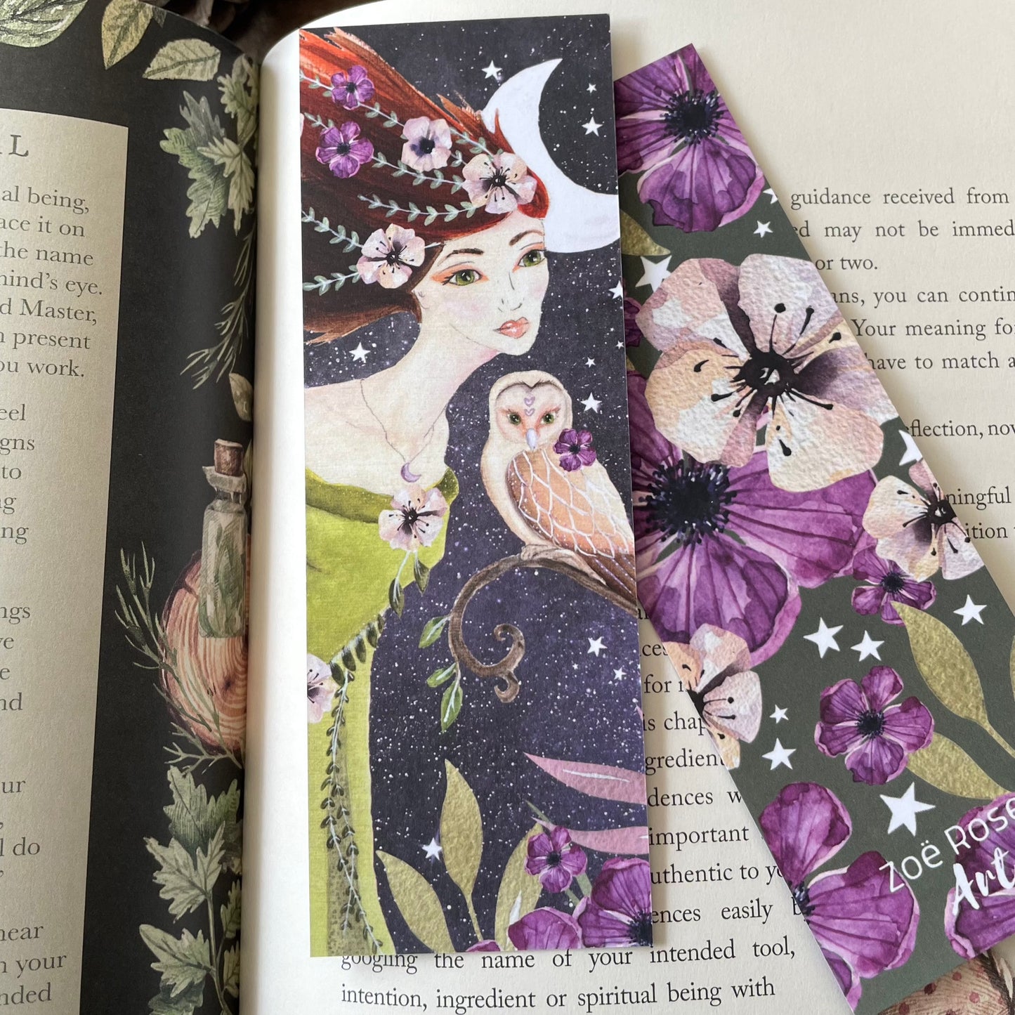 Goddess & The Owl Bookmark