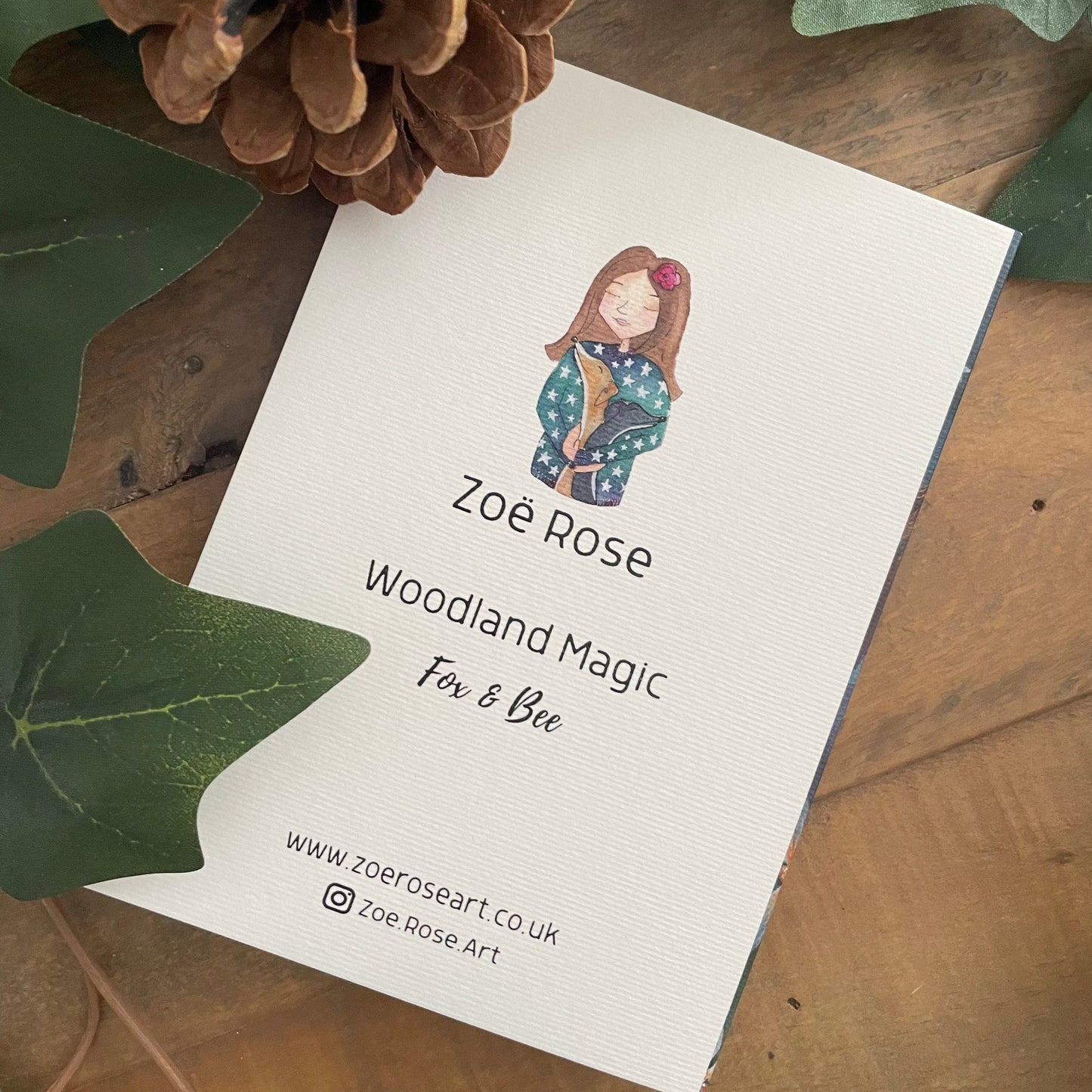 Fox & Bee | Woodland Magic Greeting Card