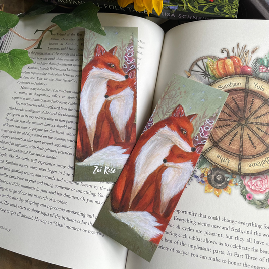 Fox Bookmark | Foxglove Forest