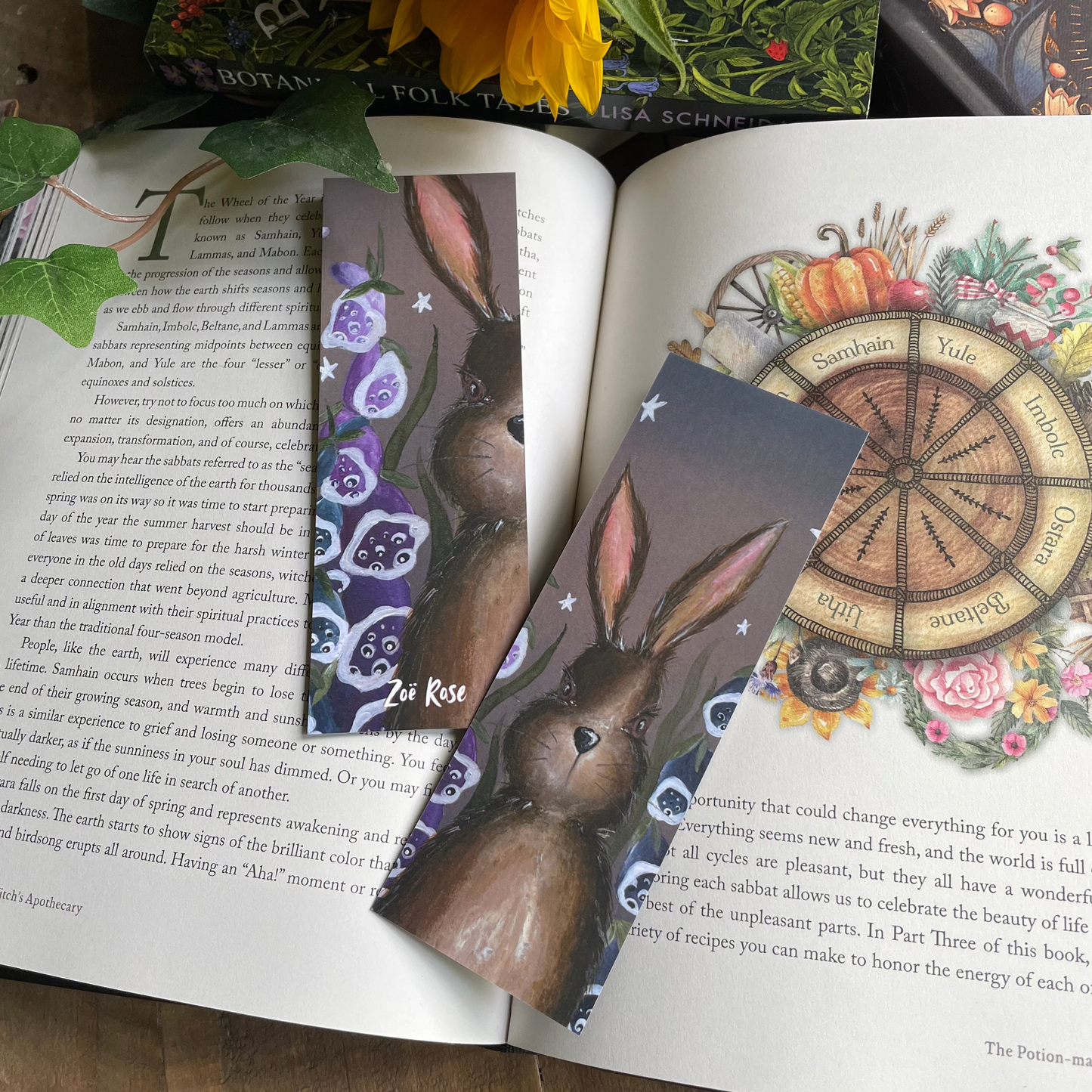 Rabbit Bookmark | Secret Garden