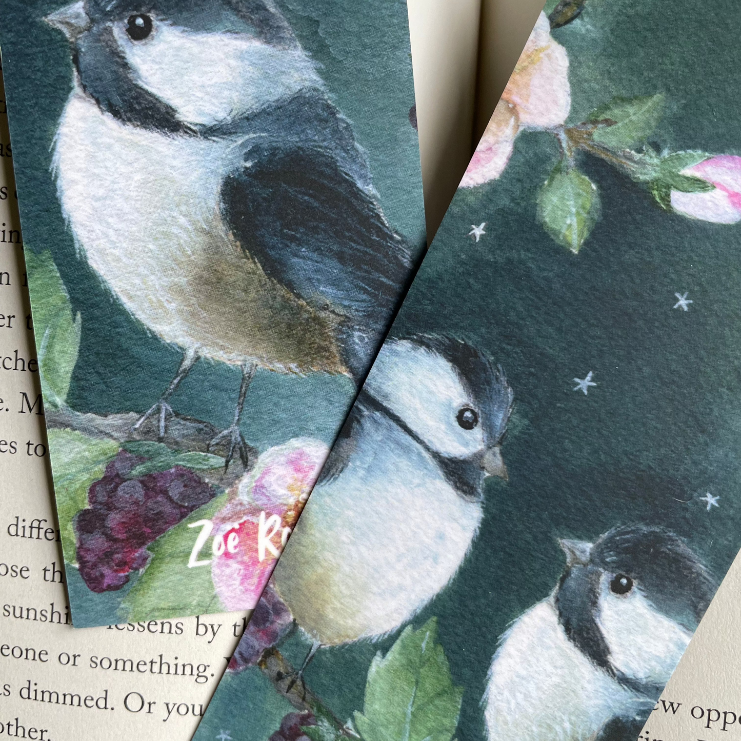 Coal Tit Bookmark | Friendship