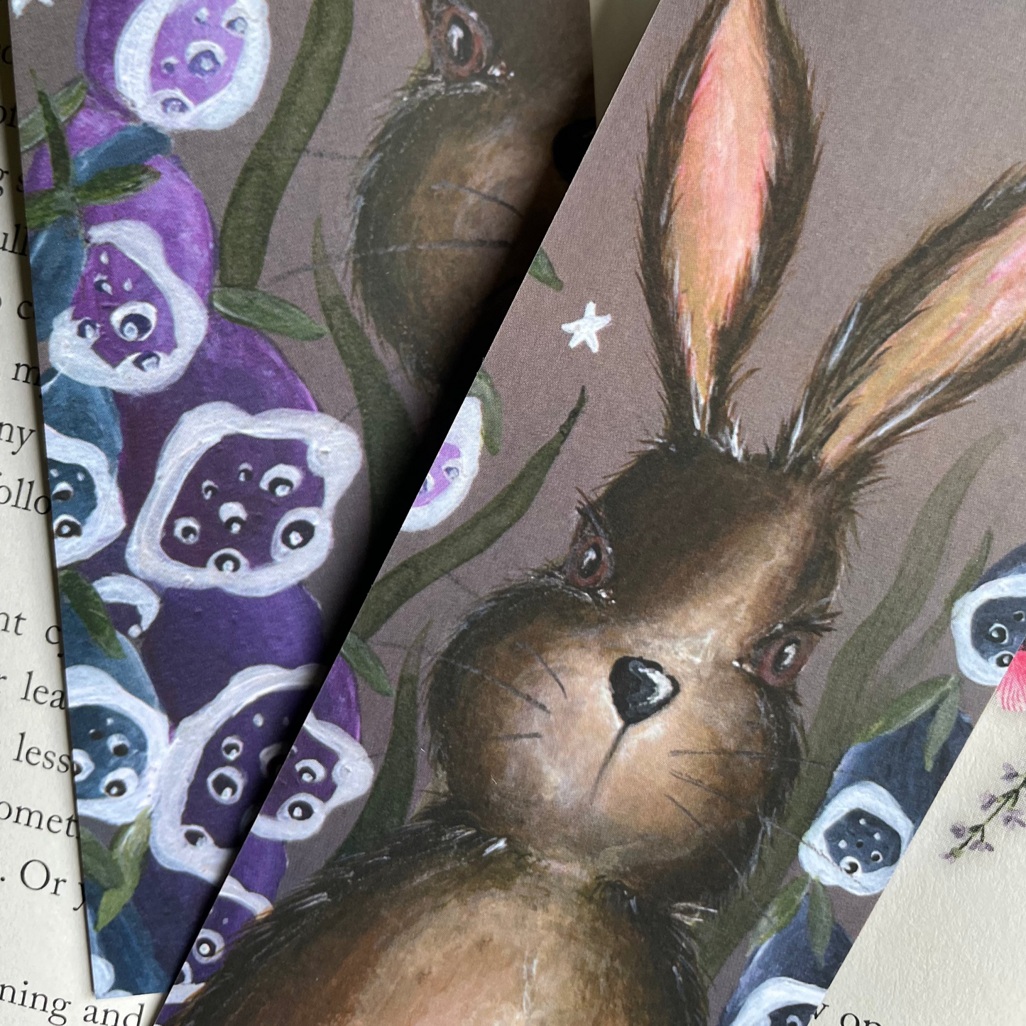 Rabbit Bookmark | Secret Garden