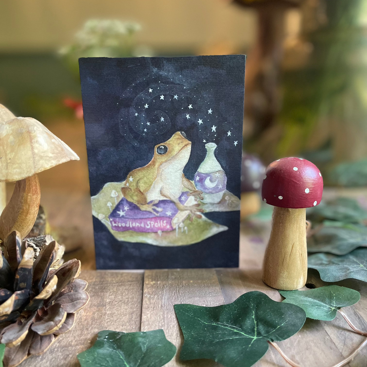 Magic Spells | Woodland Magic Greeting Card