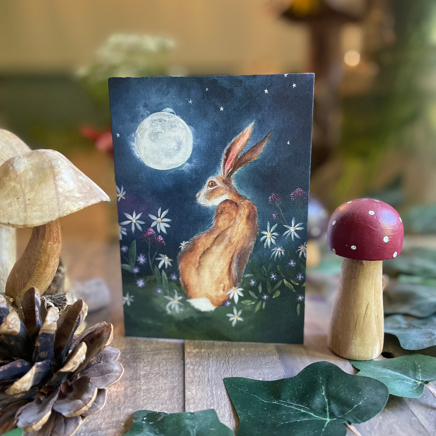 Moon Glow | Woodland Magic Greeting Card