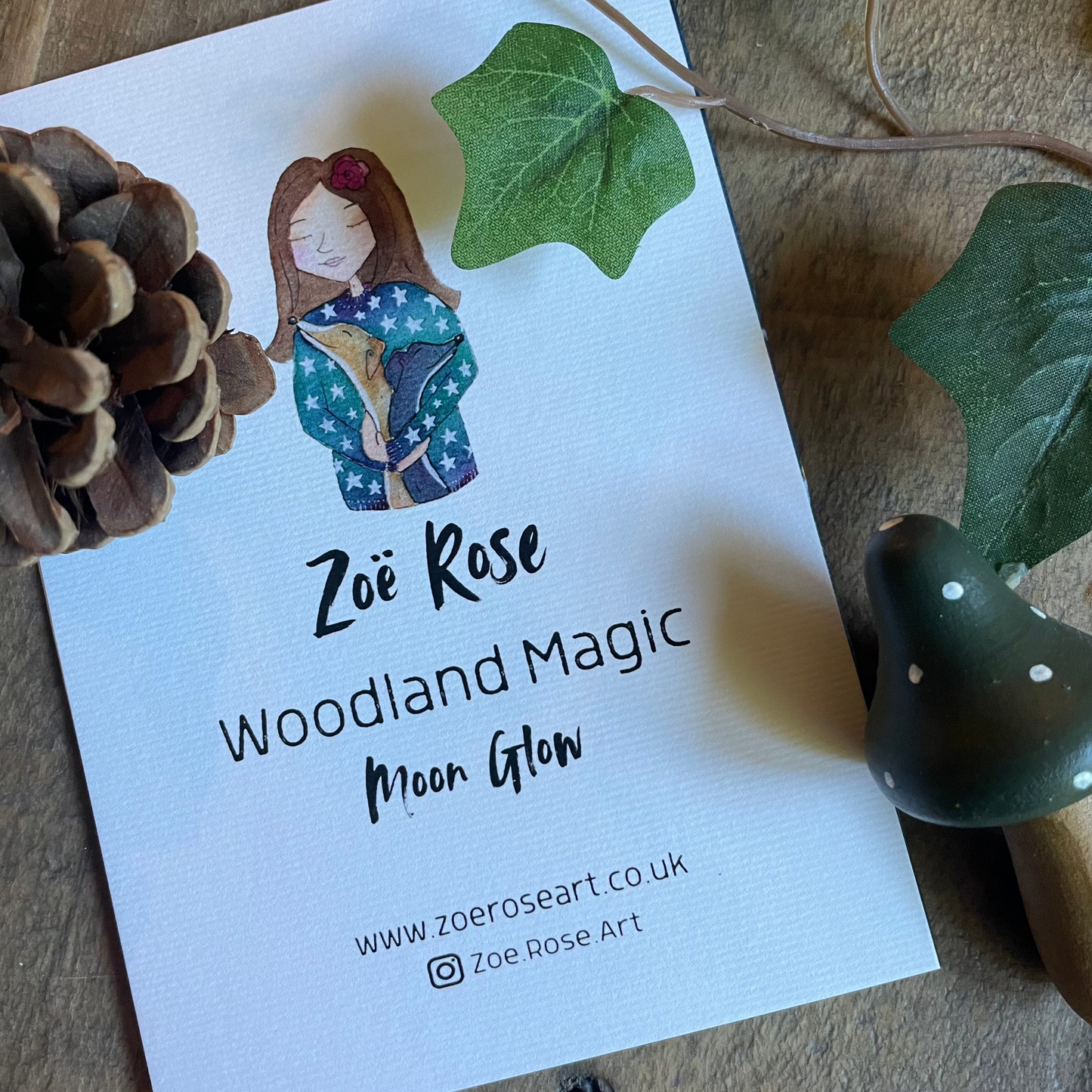 Moon Glow | Woodland Magic Greeting Card