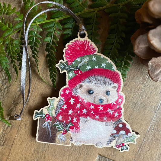 Festive Friend| Wooden Tree Decoration