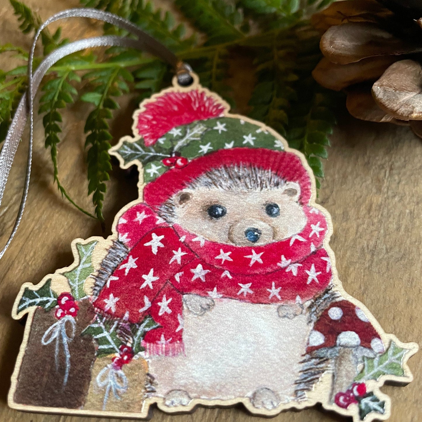 Festive Friend| Wooden Tree Decoration