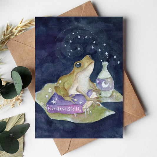 Magic Spells | Woodland Magic Greeting Card