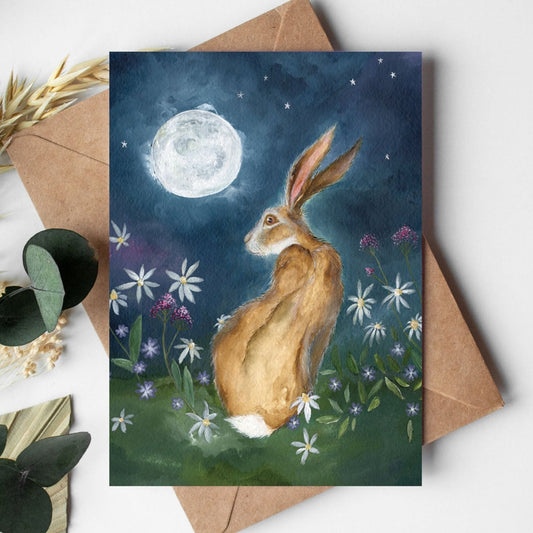 Moon Glow | Woodland Magic Greeting Card