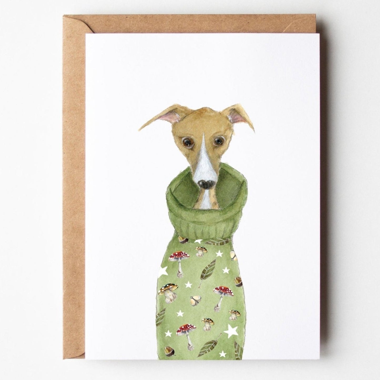 Whippet Greeting Card | Darling Eric