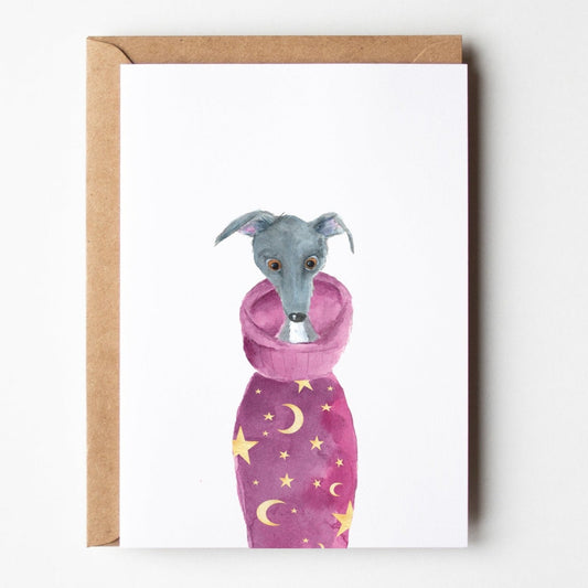 Whippet Greeting Card | Twiggy