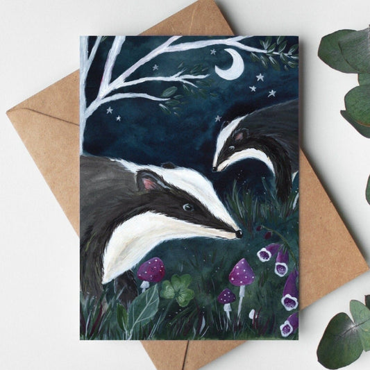 Midnight Adventures | Woodland Magic Greeting Card